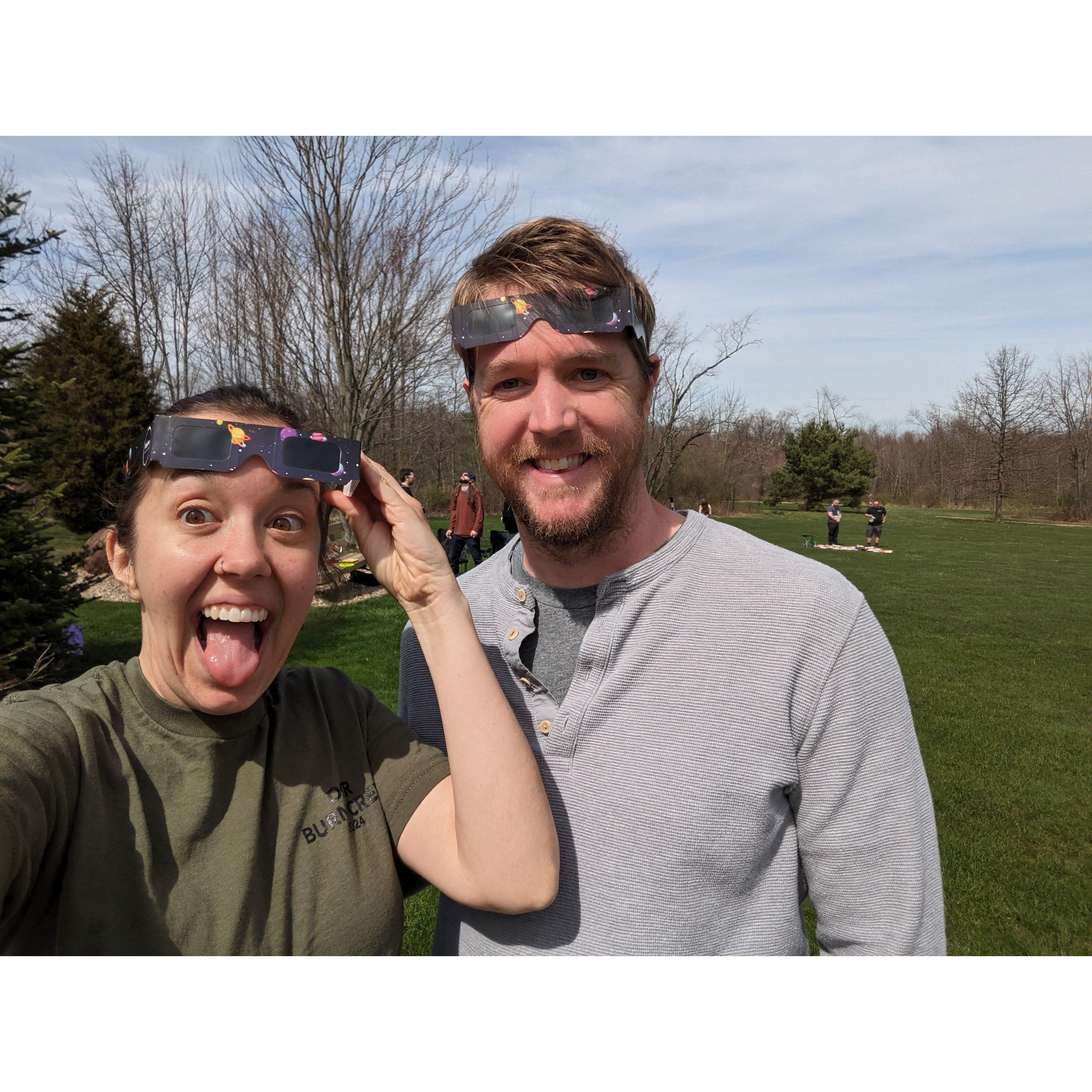 The 2024 Total Solar Eclipse brought us on a spontaneous roadtrip to Ohio!