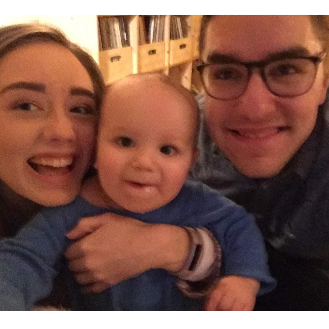 We make a great babysitting team and are extremely skilled at singing three-fourths of the Baby Beluga song to Sam's nephew, Rowan.