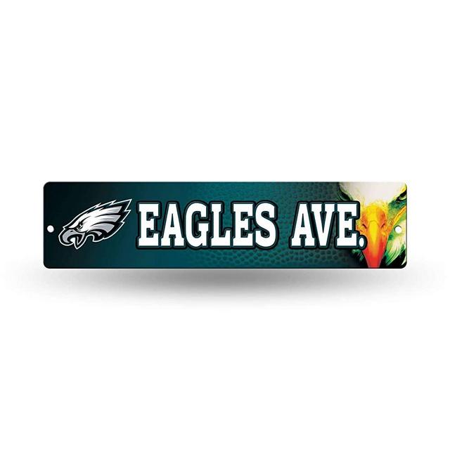 Rico Industries NFL Plastic Street Sign Plastic 4" x 16" Street Sign