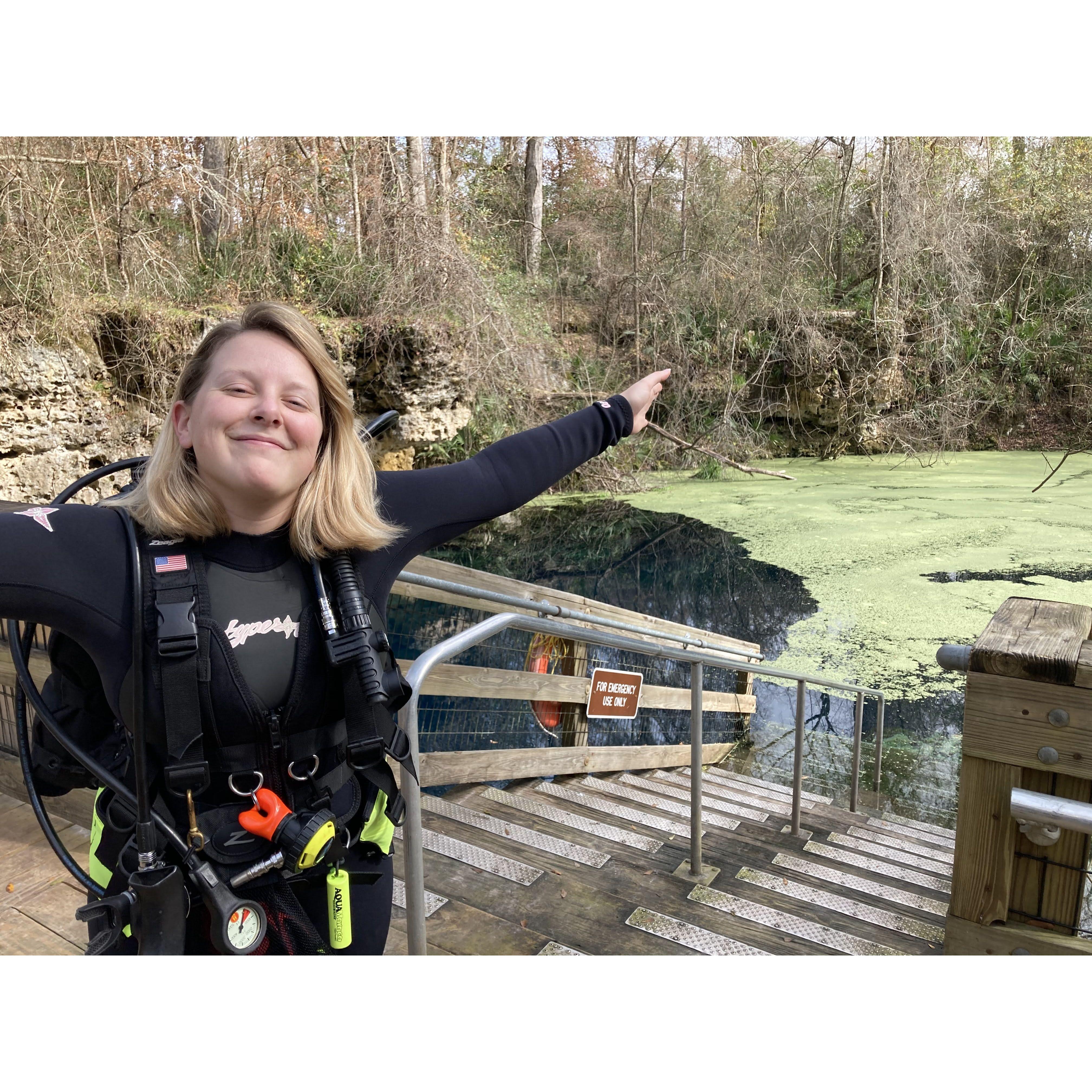 Scuba diving in Orange Grove (January 2021)