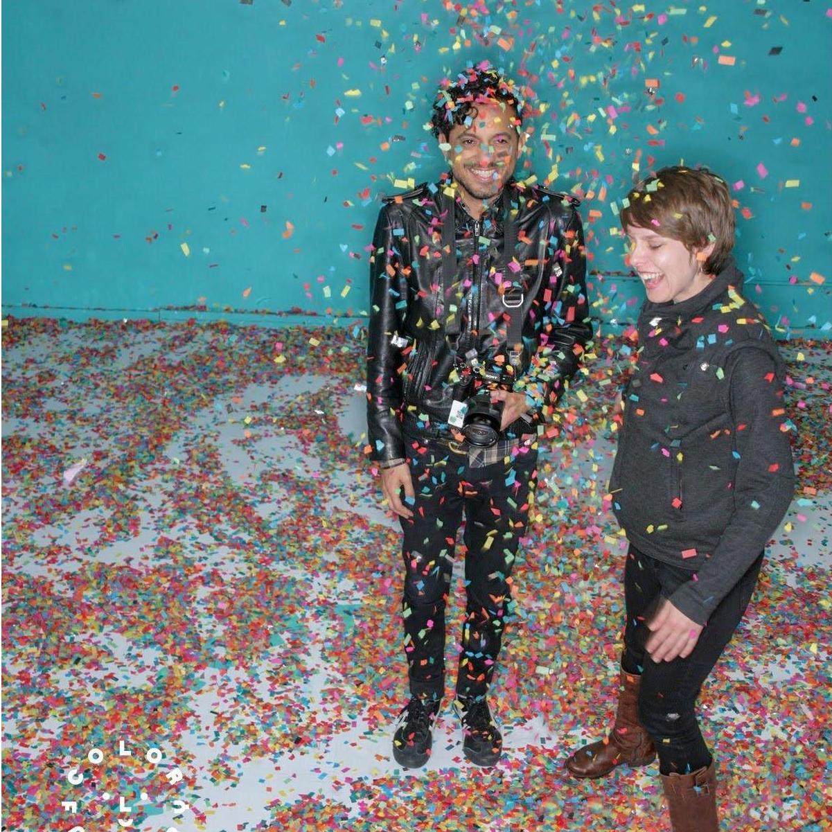 confetti room