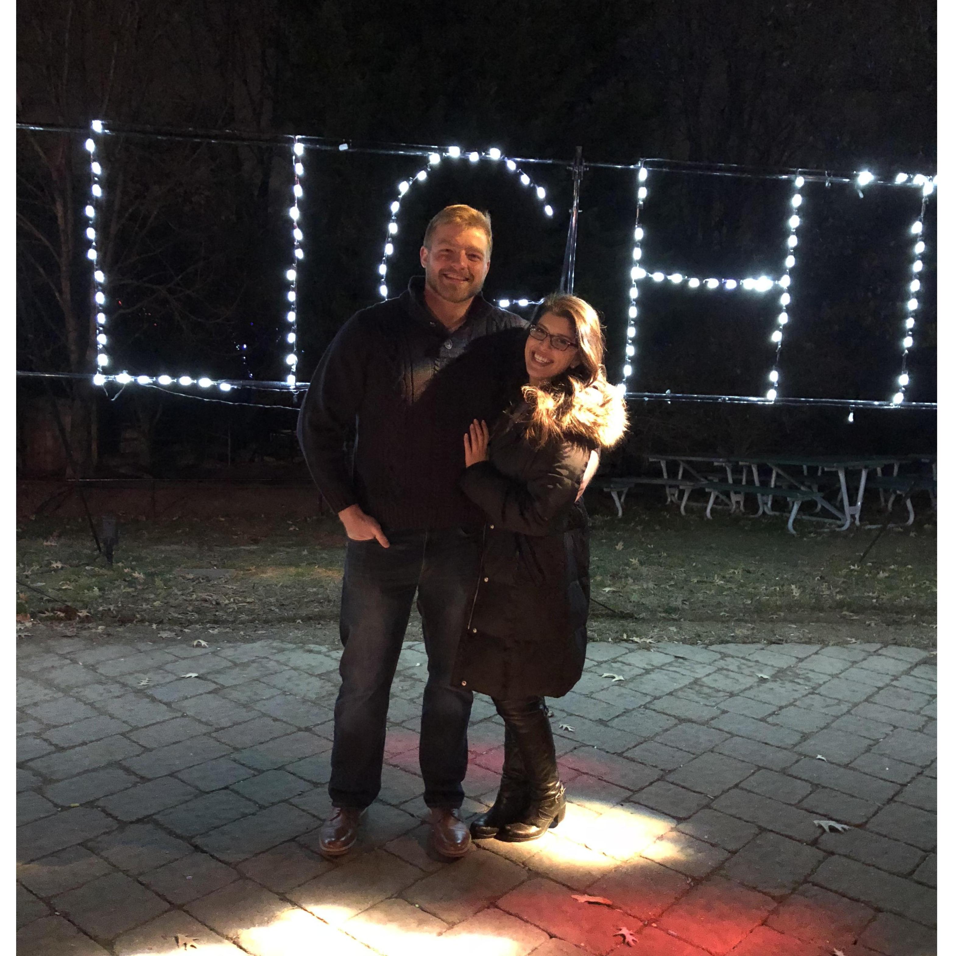 Our FIRST DATE - Zoo Lights December 2017