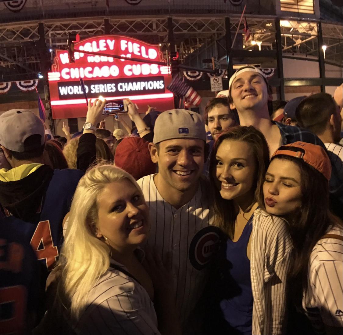 CUBS WORLD SERIES WIN. (GO SOX!)