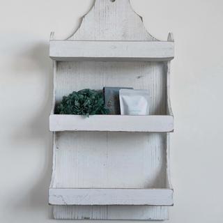 3-Tier Distressed Wall Shelf