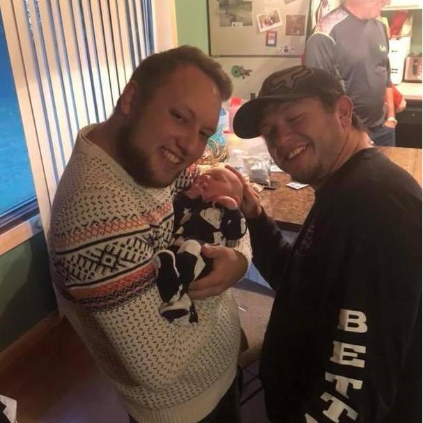 Uncle Derek meeting Wyln