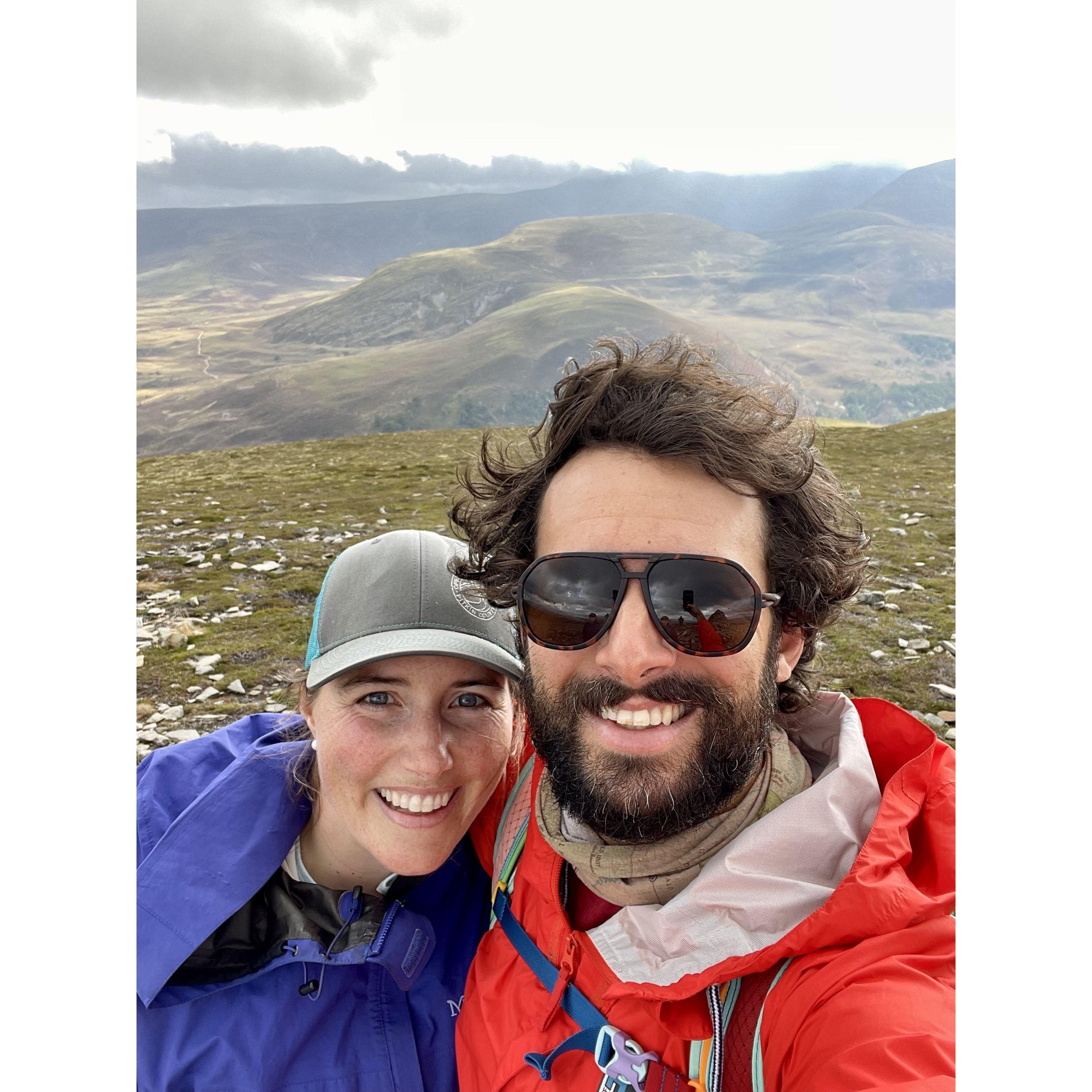 Hiking in the Cairngorms, Scotland