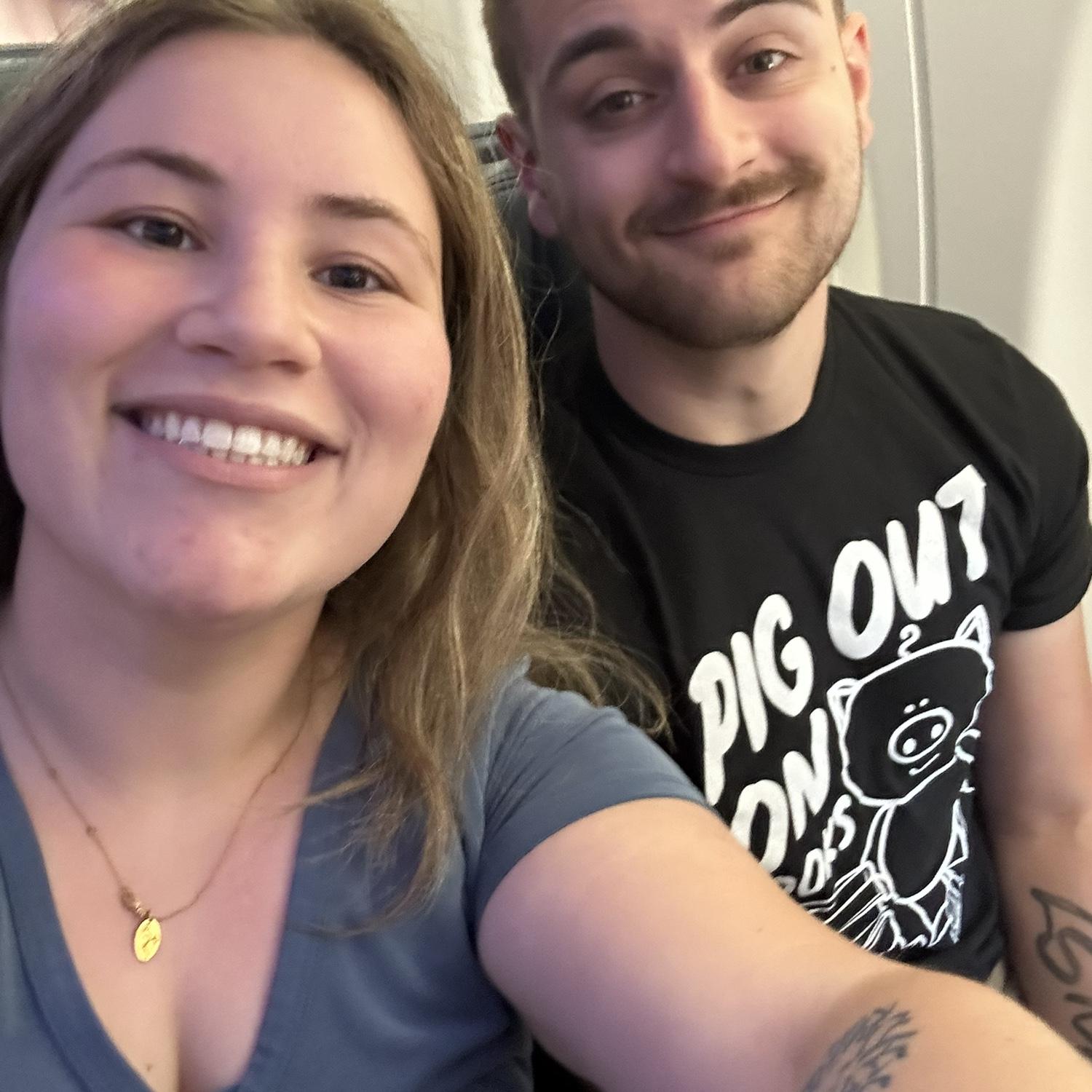 First flight together! July 2023