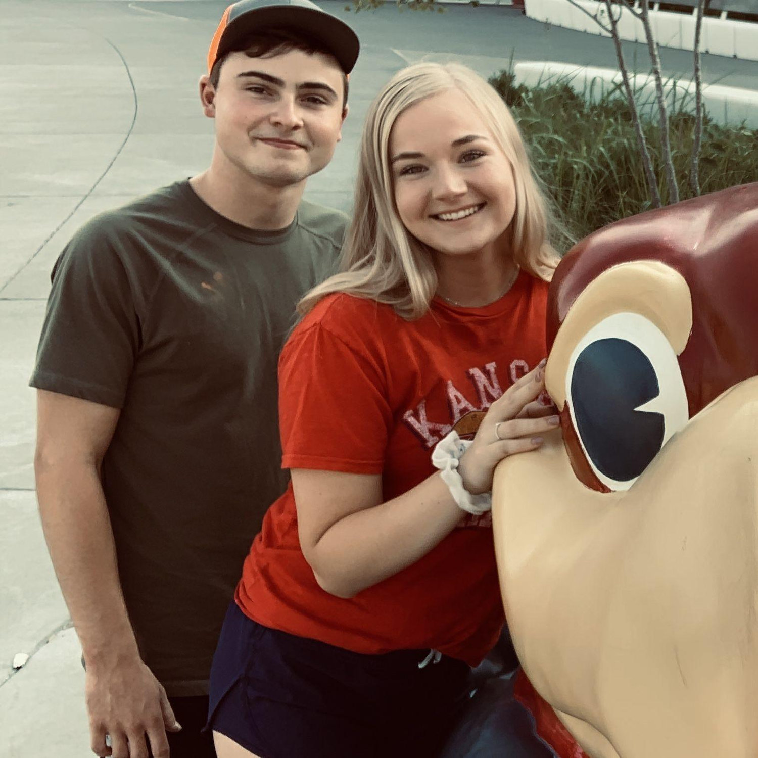 This was the week after we started dating!
