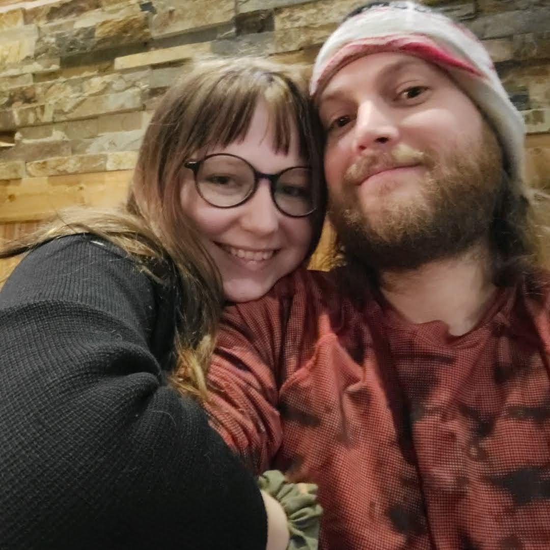 Their first Valentine's Day together. Ben bought her small succulent for that Valentine's Day - it’s still growing strong (and is now massive). They call it their love plant.