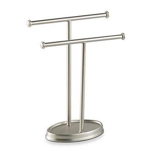 Umbra® Palm Double Hand Towel Tree in Nickel