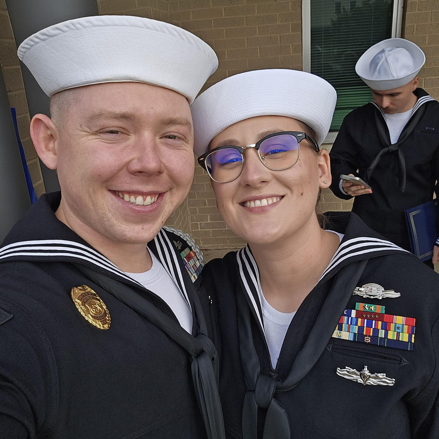 Hospital Corpsman Basic graduation.