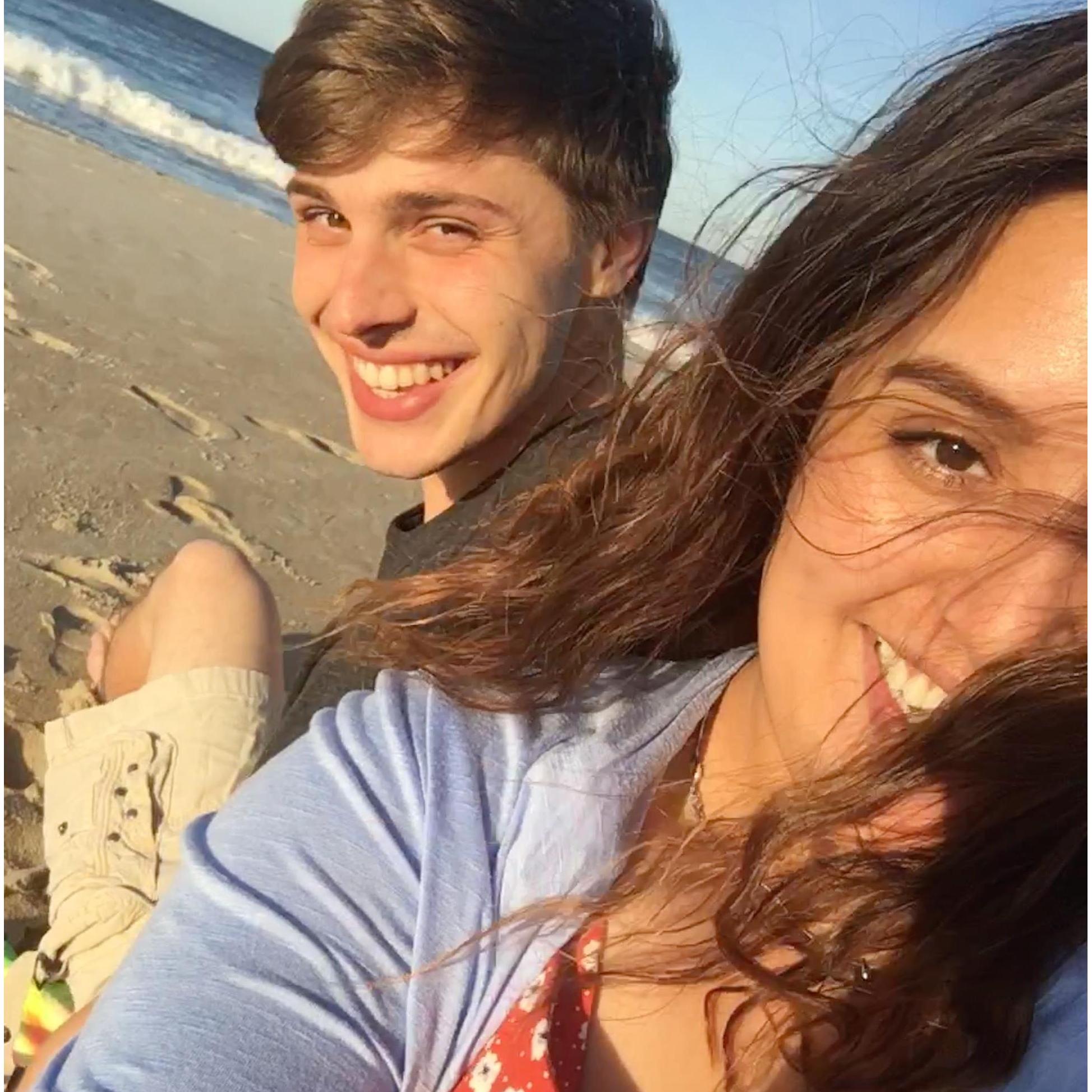One of our many awesome trips to the beach!