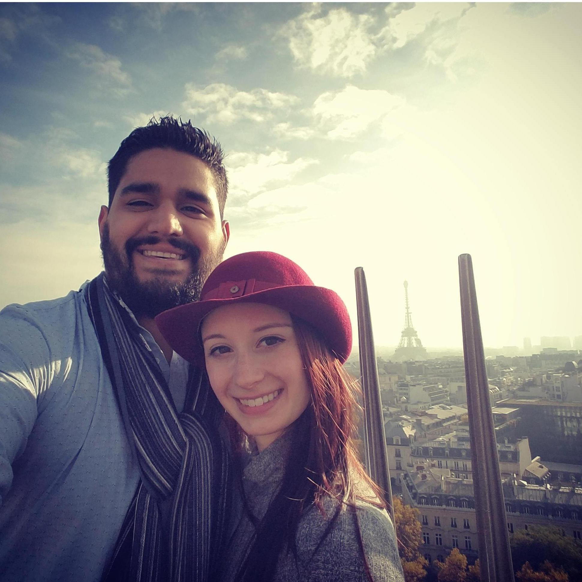 He told me he "lourved" me and I went in-seine!