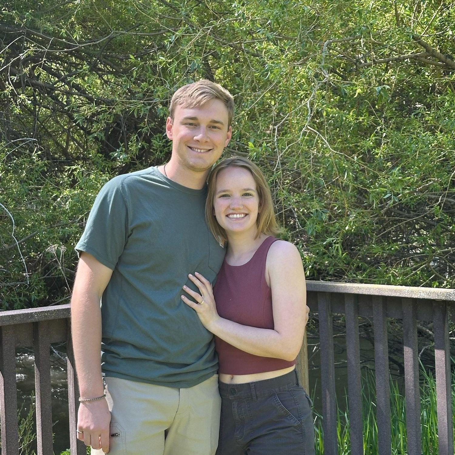 Newly engaged!!