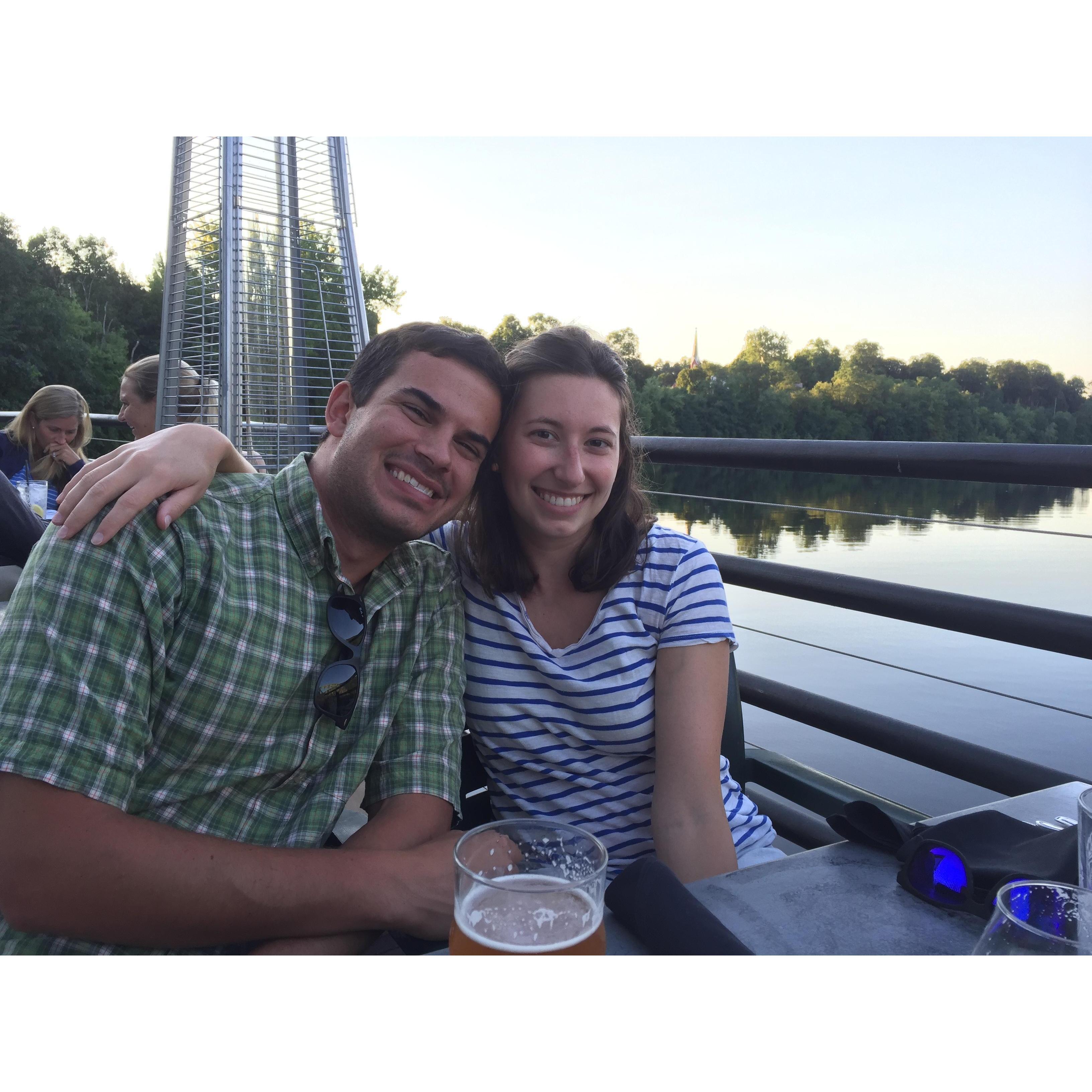 Dinner along the CT River