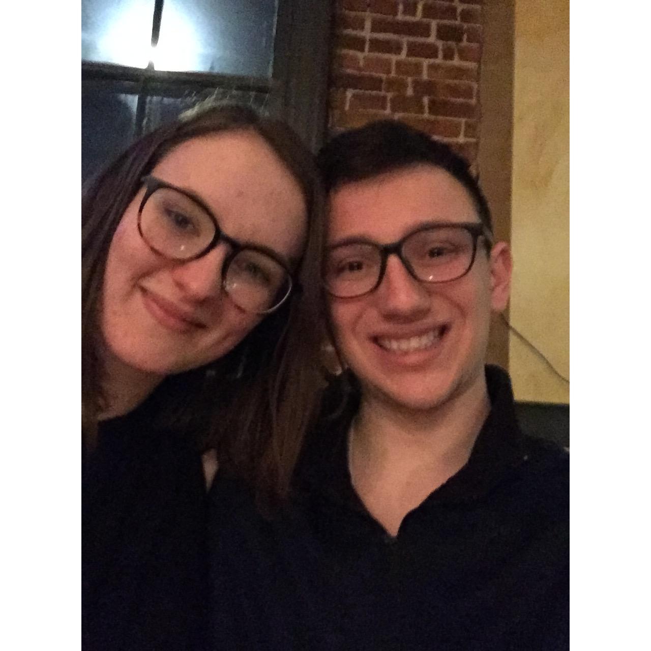 One of us on our great choir trip to Canada!
