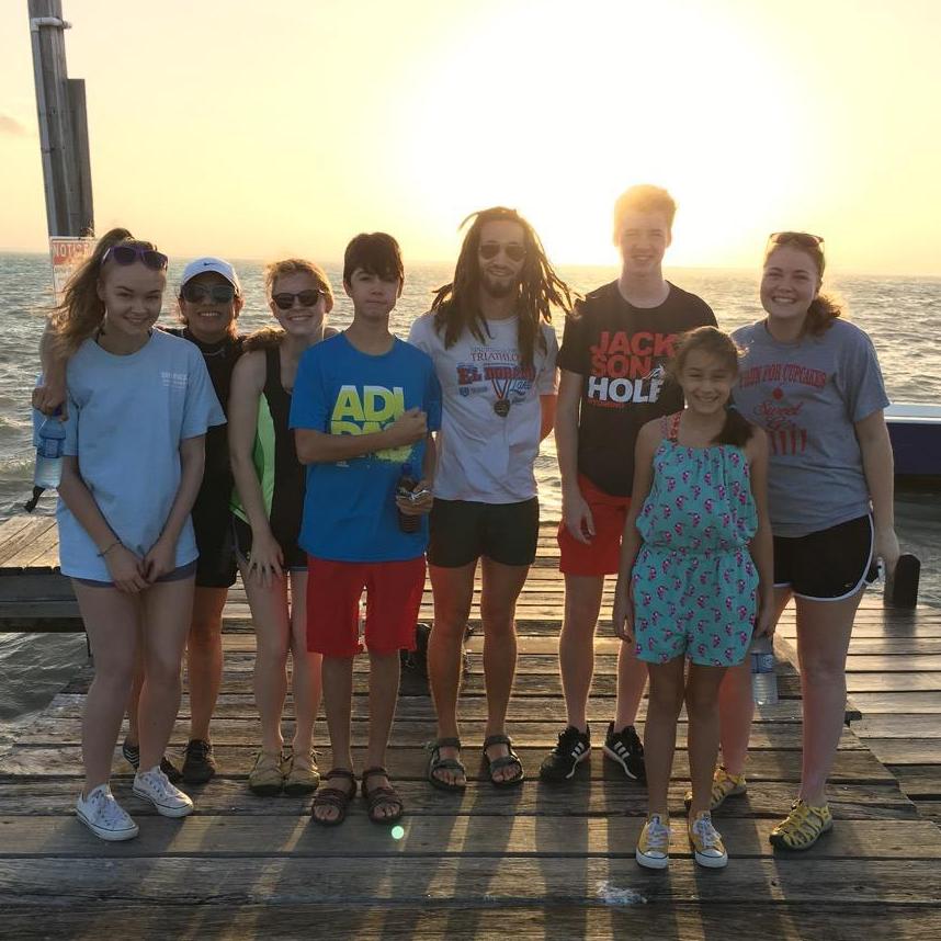 In Belize with our favorite people!