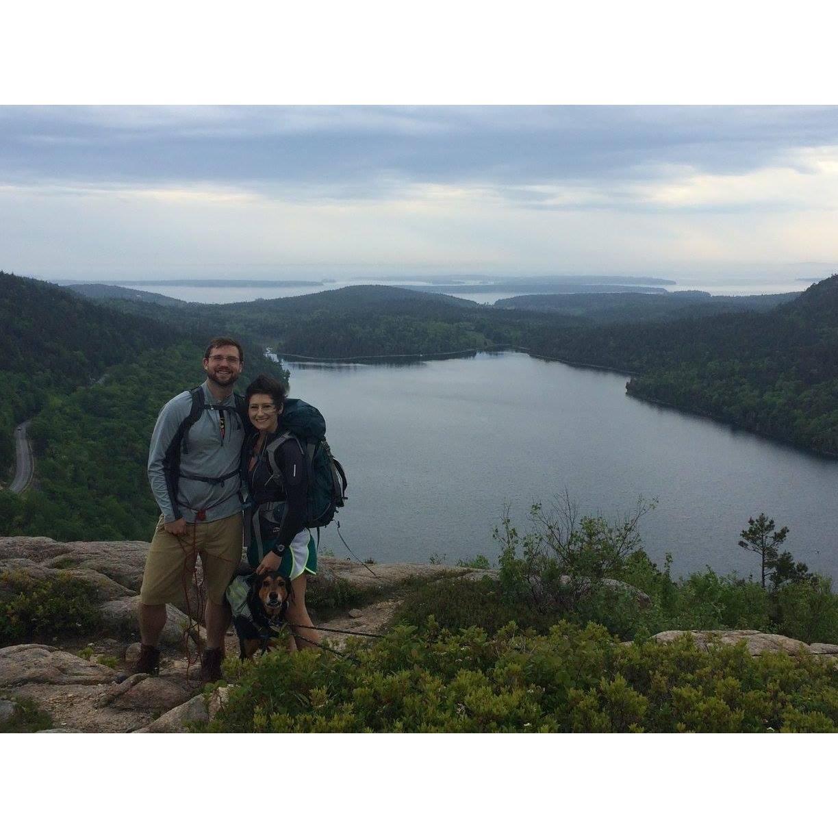 Cory's first trip to Maine! Acadia National Park, Summer 2016