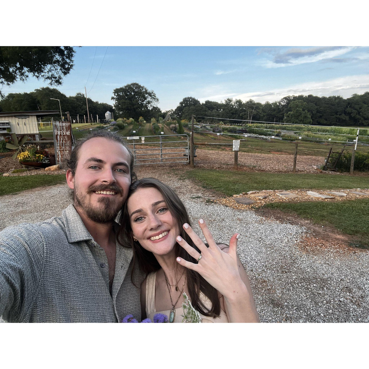 The day Tyler proposed! June 29th, 2025