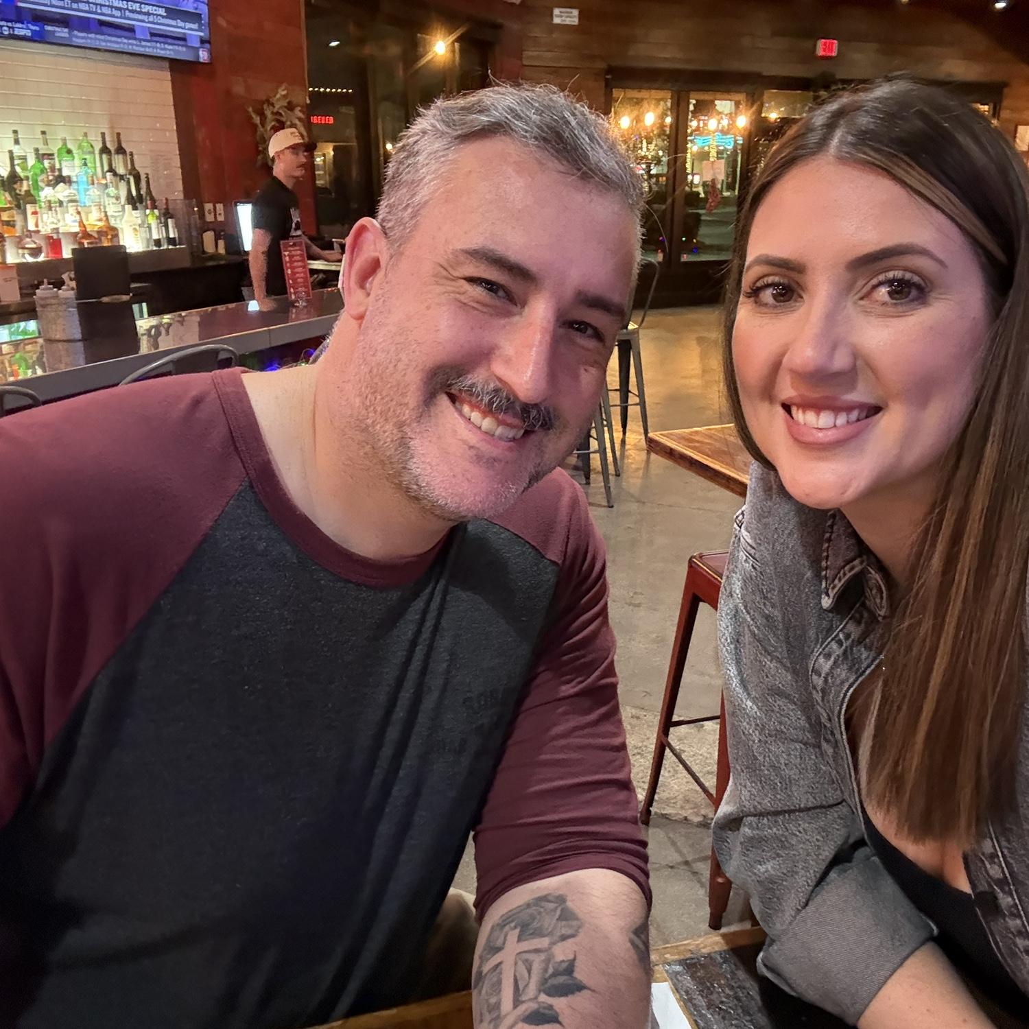 A recreation of our first date!