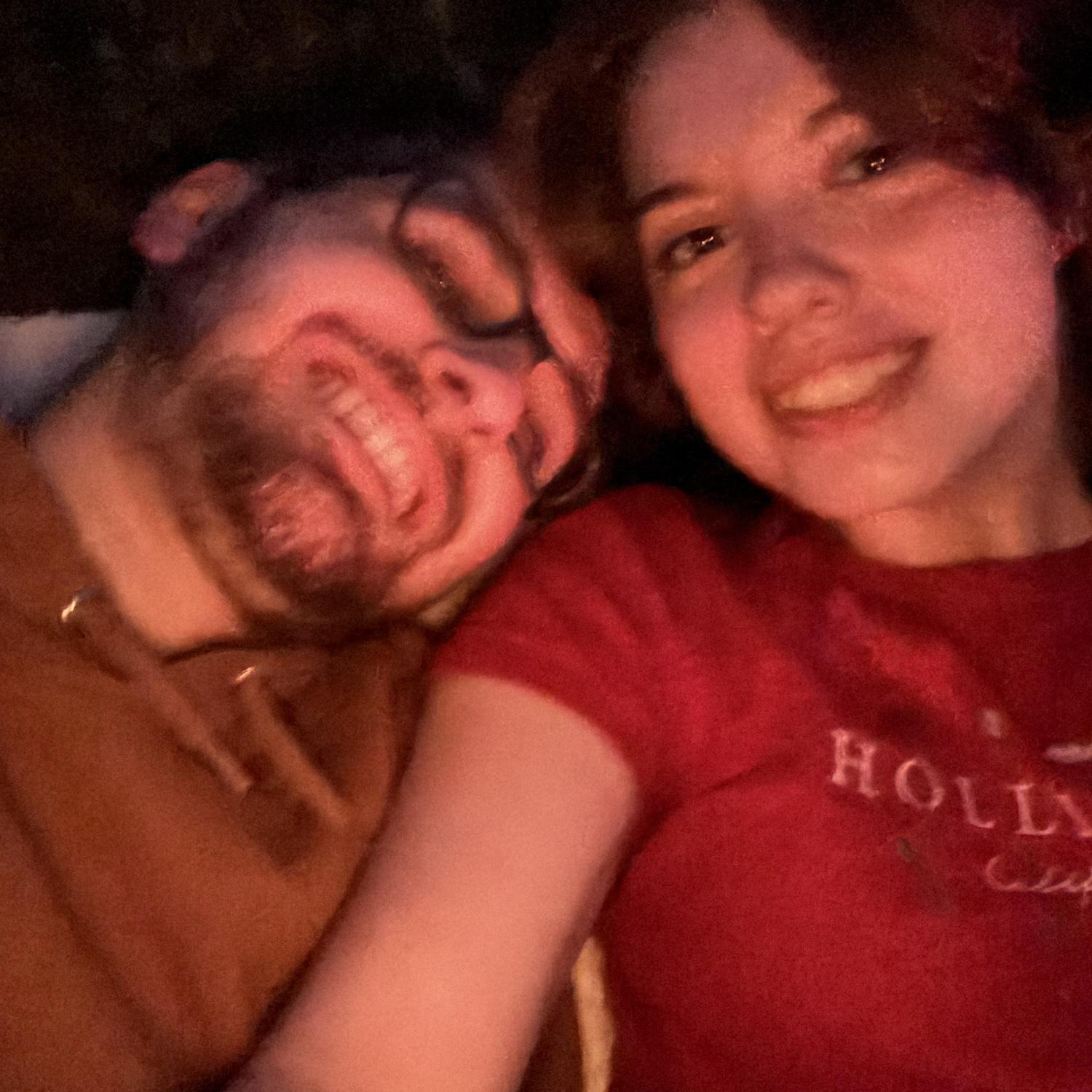 Watching fireworks🎇🎆