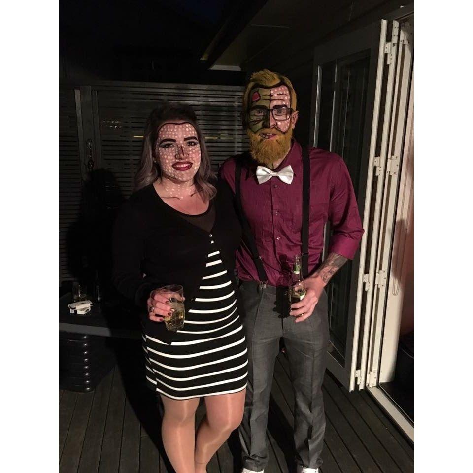 Our first Halloween, October 2016.
