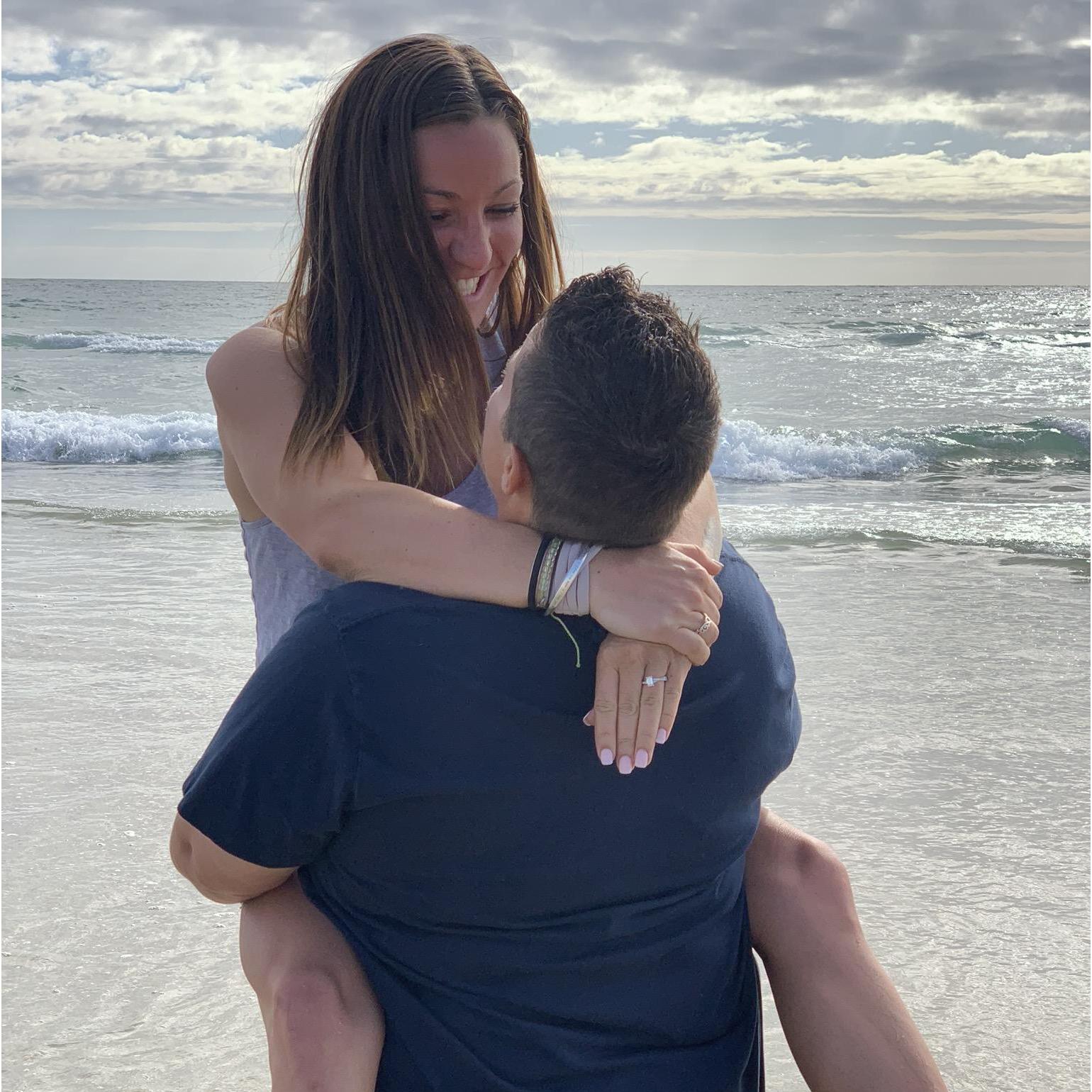 Engagement pics in Cardiff- by- the- Sea