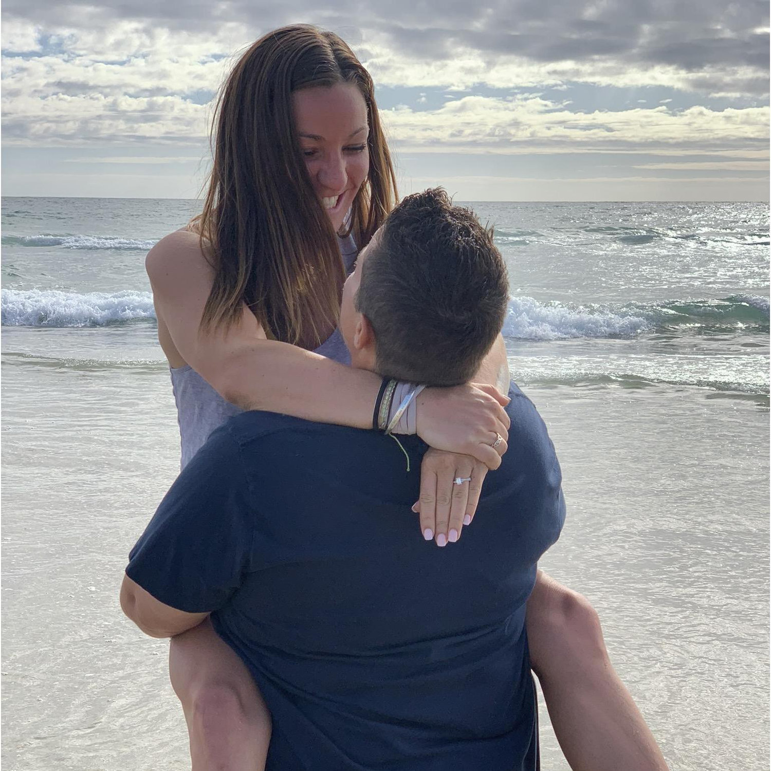 Engagement pics in Cardiff- by- the- Sea