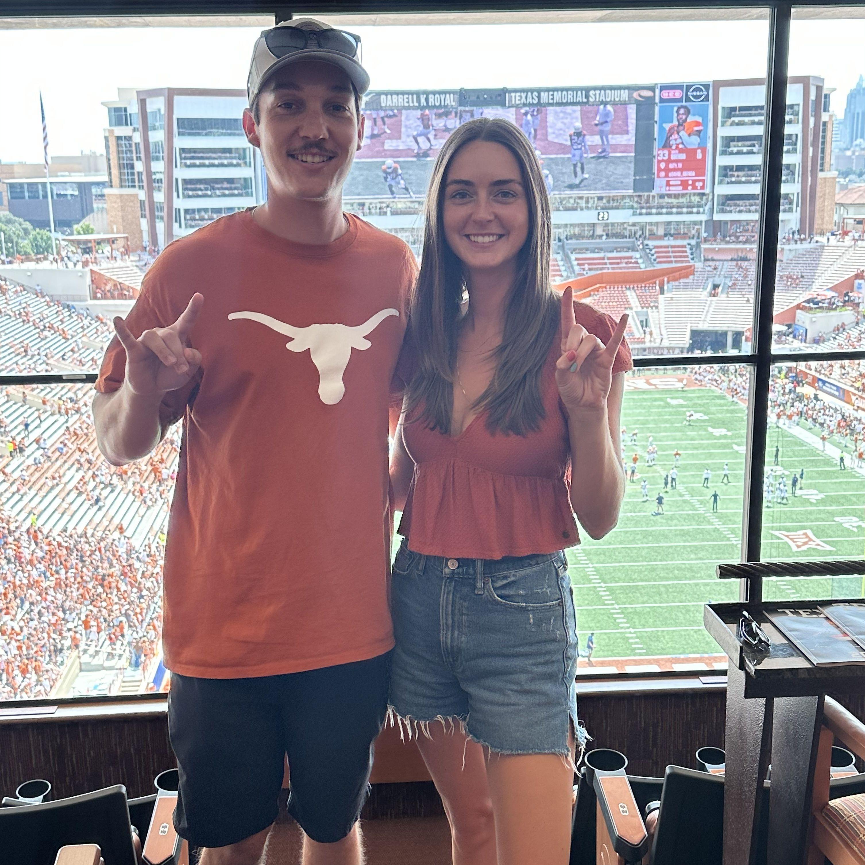 We went to a game!