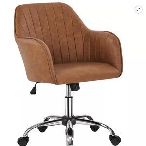 (2) Yaheetech Modern Velvet Chair Soft Height-Adjustable 360°Swivel Computer Chaired fund