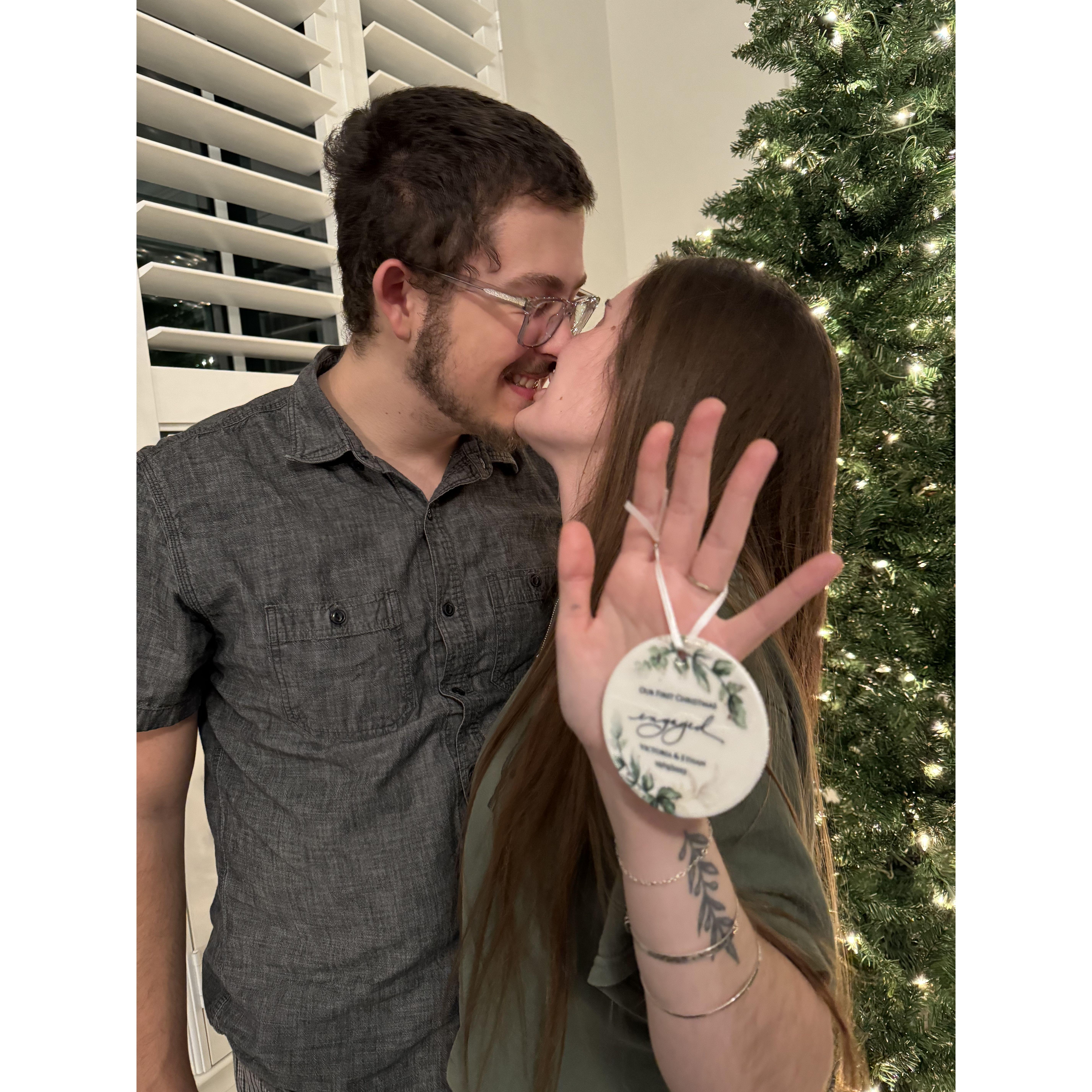 Our first Christmas together!