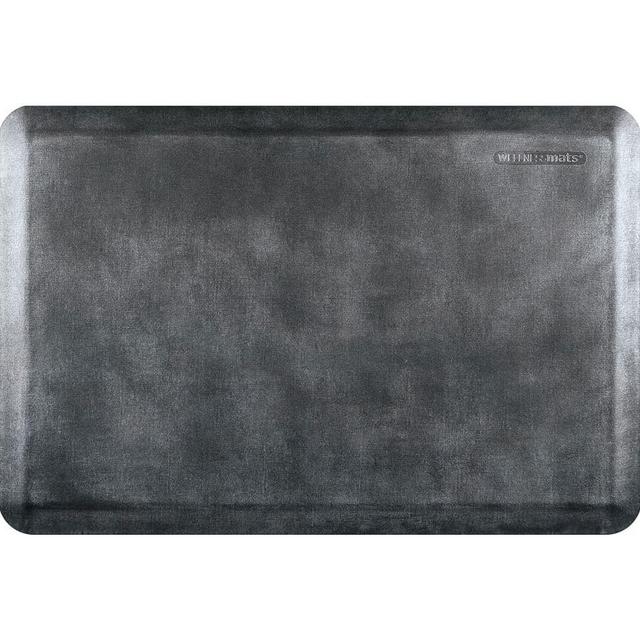 Anti-Fatigue Wellnessmats® Linen Collection, 2 x 3', Onyx