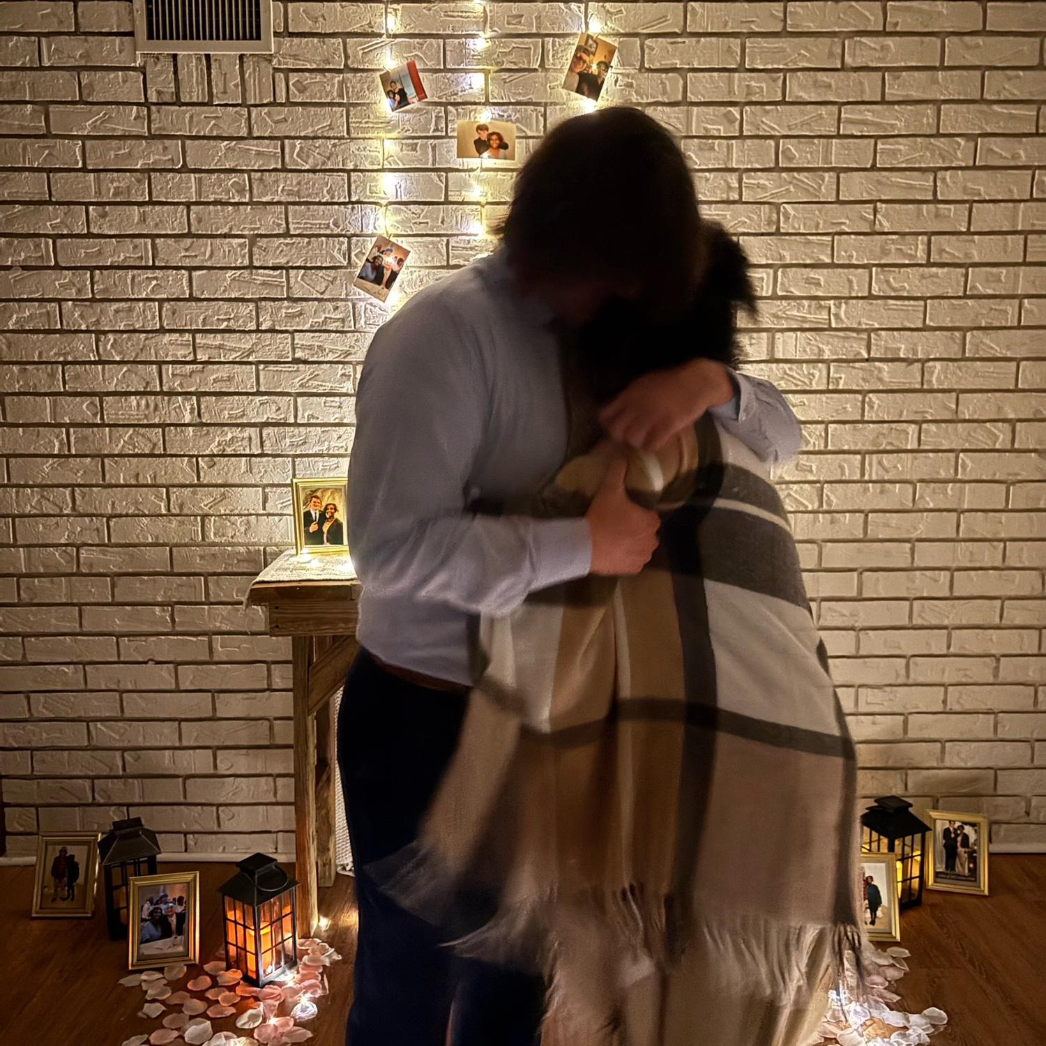 our engagement night <3