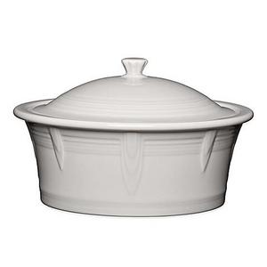 Fiesta® 90 oz. Covered Casserole Dish in White