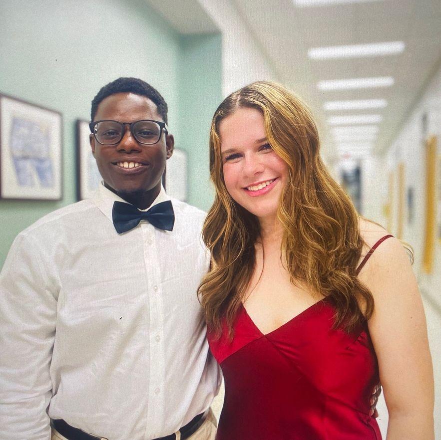 A formal we attended our first official day as a couple