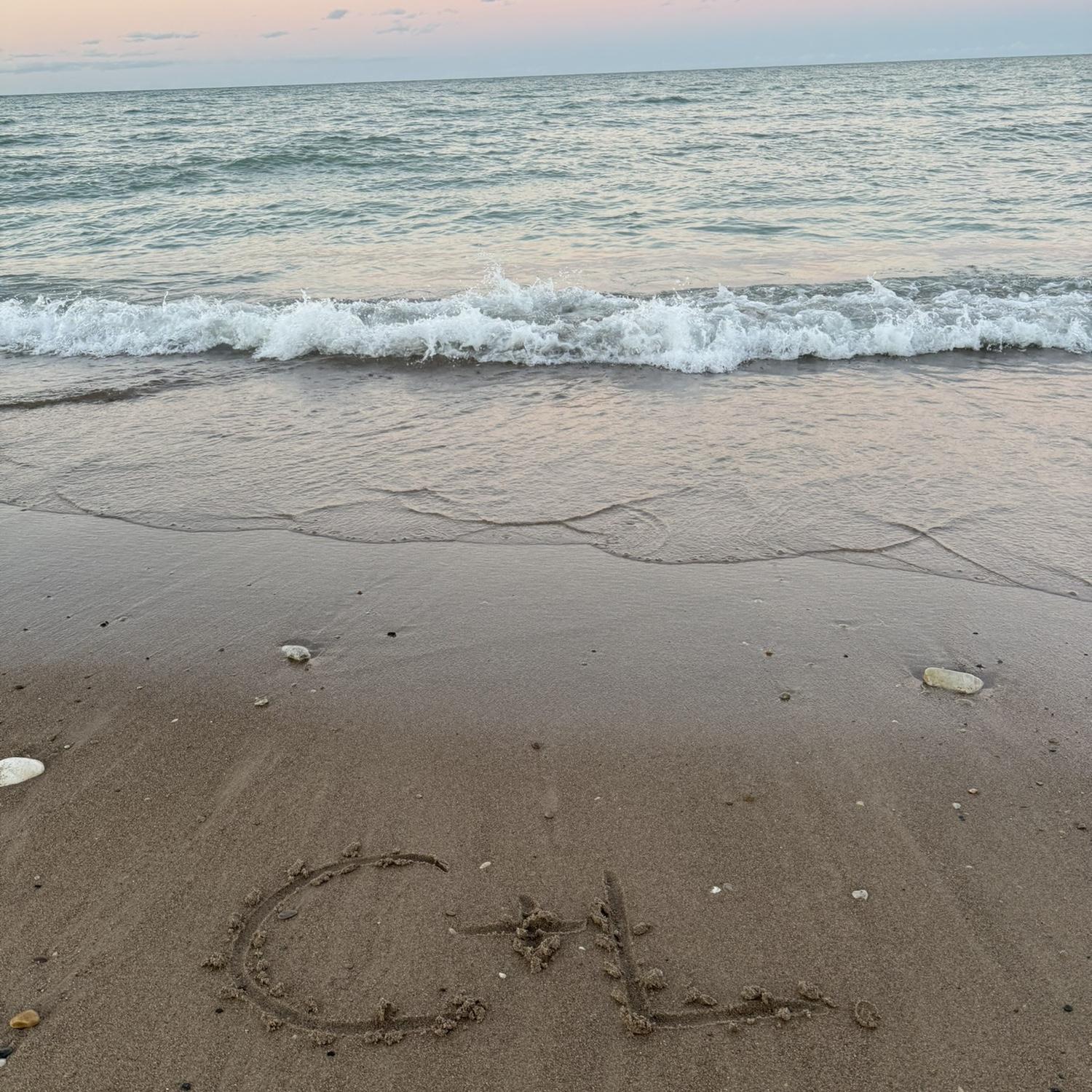 Cody’s first trip to visit Lake Michigan!