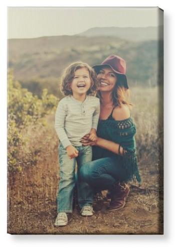 Gallery style canvas print of our wedding photo
