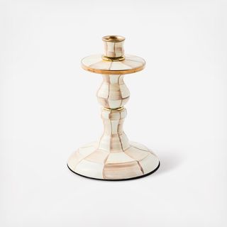 Mocha Check Candlestick
