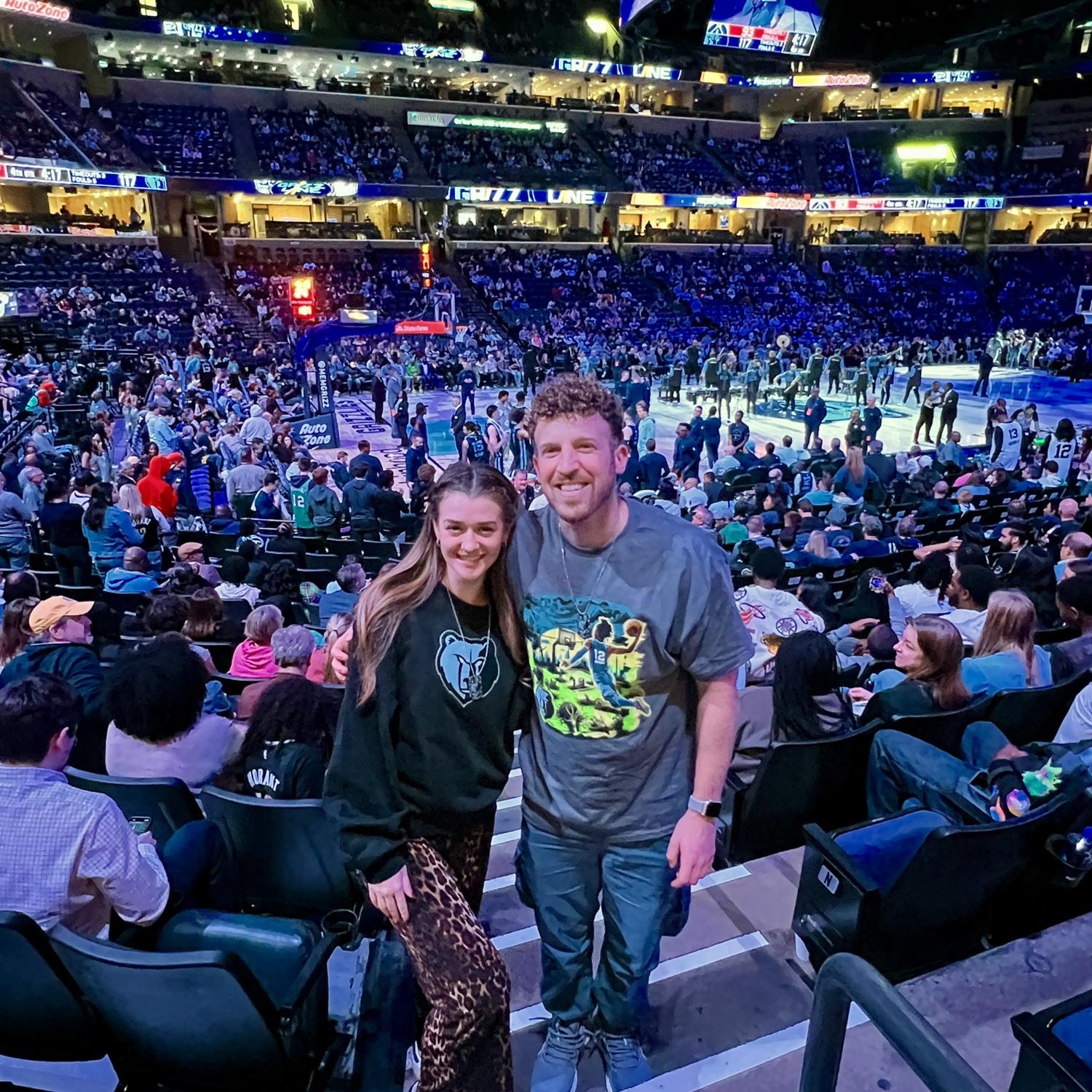 The night we became Memphis Grizzlies fans!