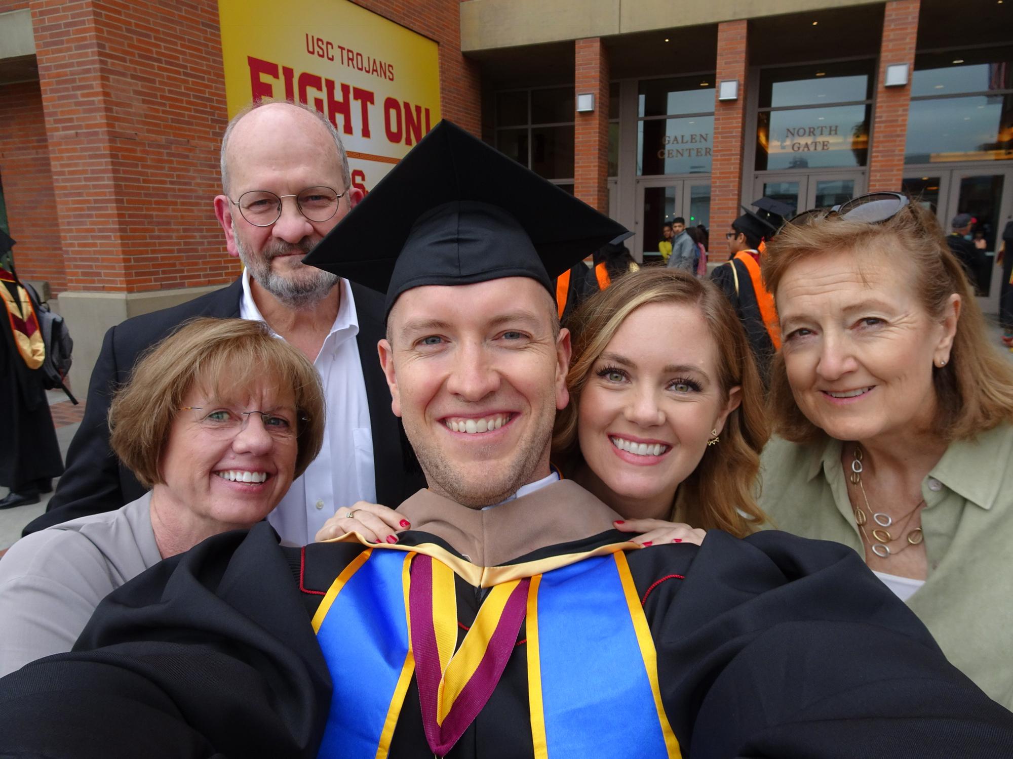 MBA graduation at USC Marshall - 5/11/18