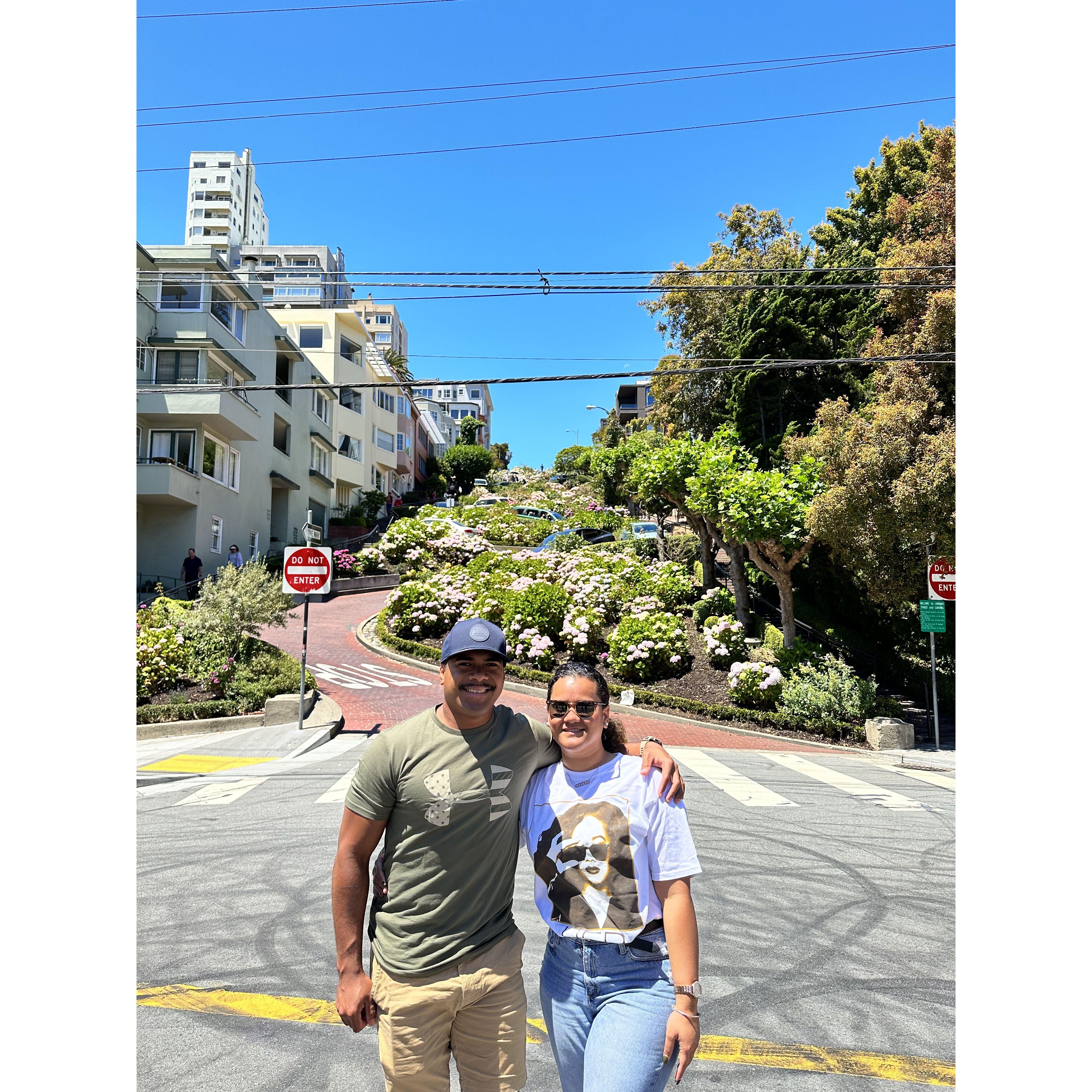 Lombard “Crooked Street” San Francisco, CA - 2024