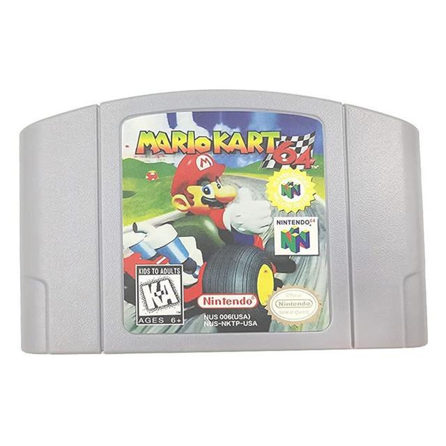 NINNAYUAN Game Cartridge Card Mario Kart N64 US Version For Nintendo N64