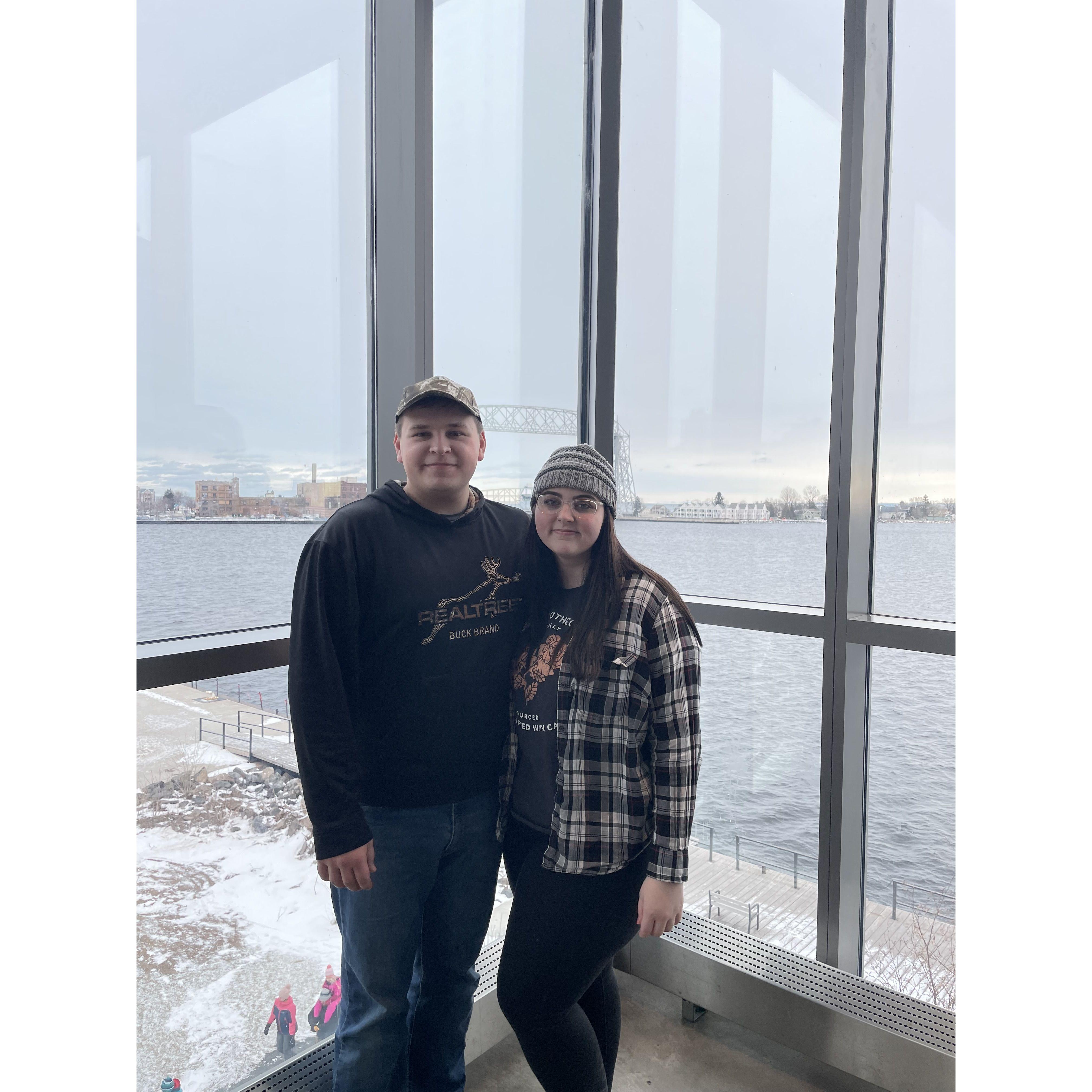 First trip together.