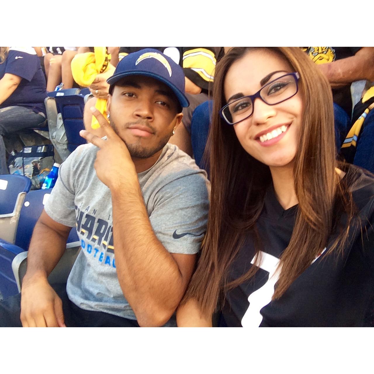 10/12/15 - Chargers/Steelers game at Qualcomm Stadium