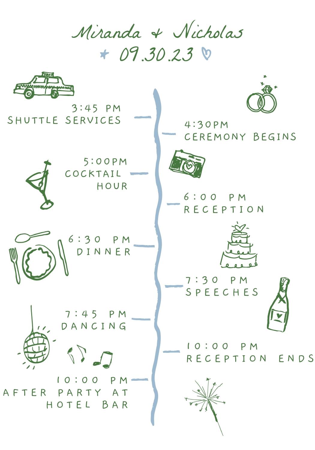 The Wedding Website of Miranda Pickup and Nicholas Pachella