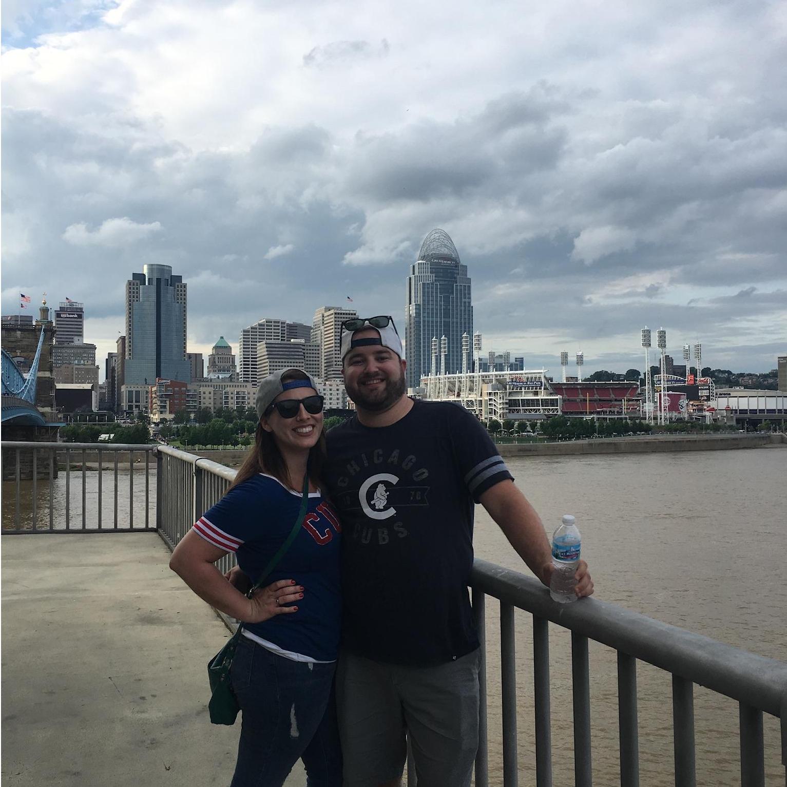 Travel Skyline, Stadium Edition: Cincinnati, Ohio/ Covington, Kentucky