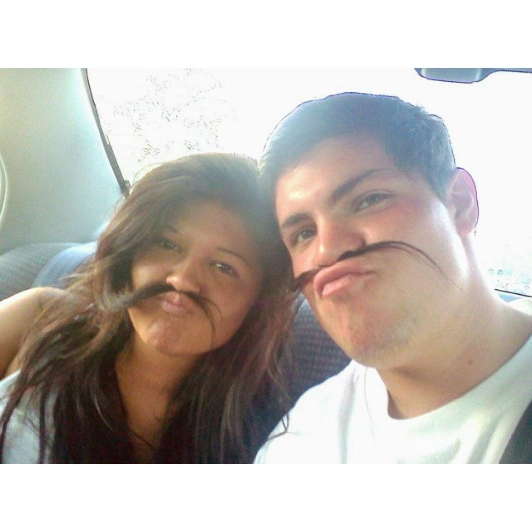 2011. Our first photo together.