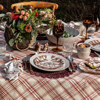 Harvest Tartan Tablecloth