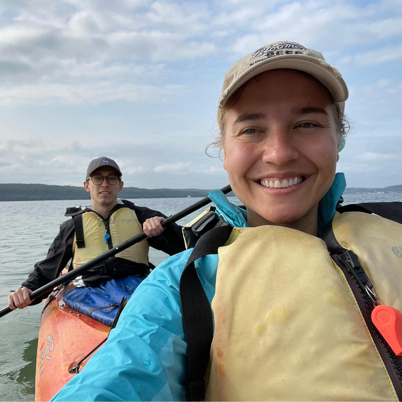 Kayaking in the UP, Michigan, Summer 2021.