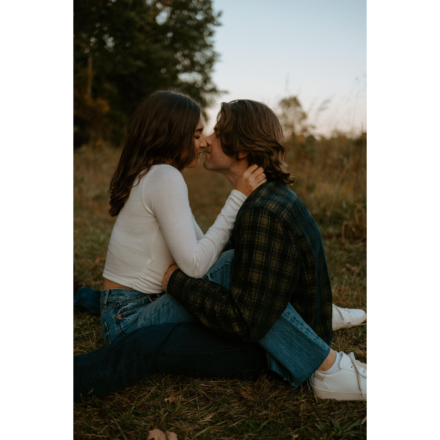 Engagement photos at Eagle Creek (Oct 2023)